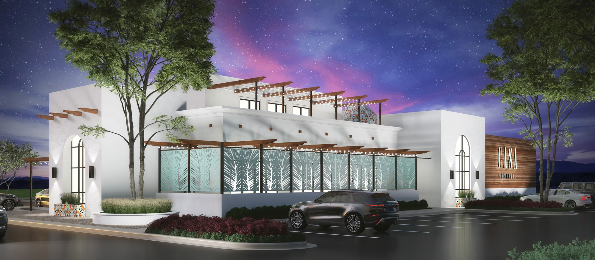 Restaurant building
